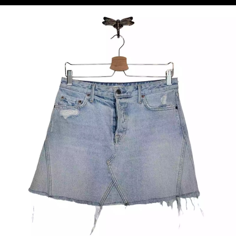 GRLFRND “Eva” Denim Mini Skirt Size 28
